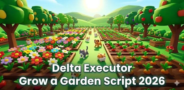 Delta Executor Grow a Garden Script No Key 2026